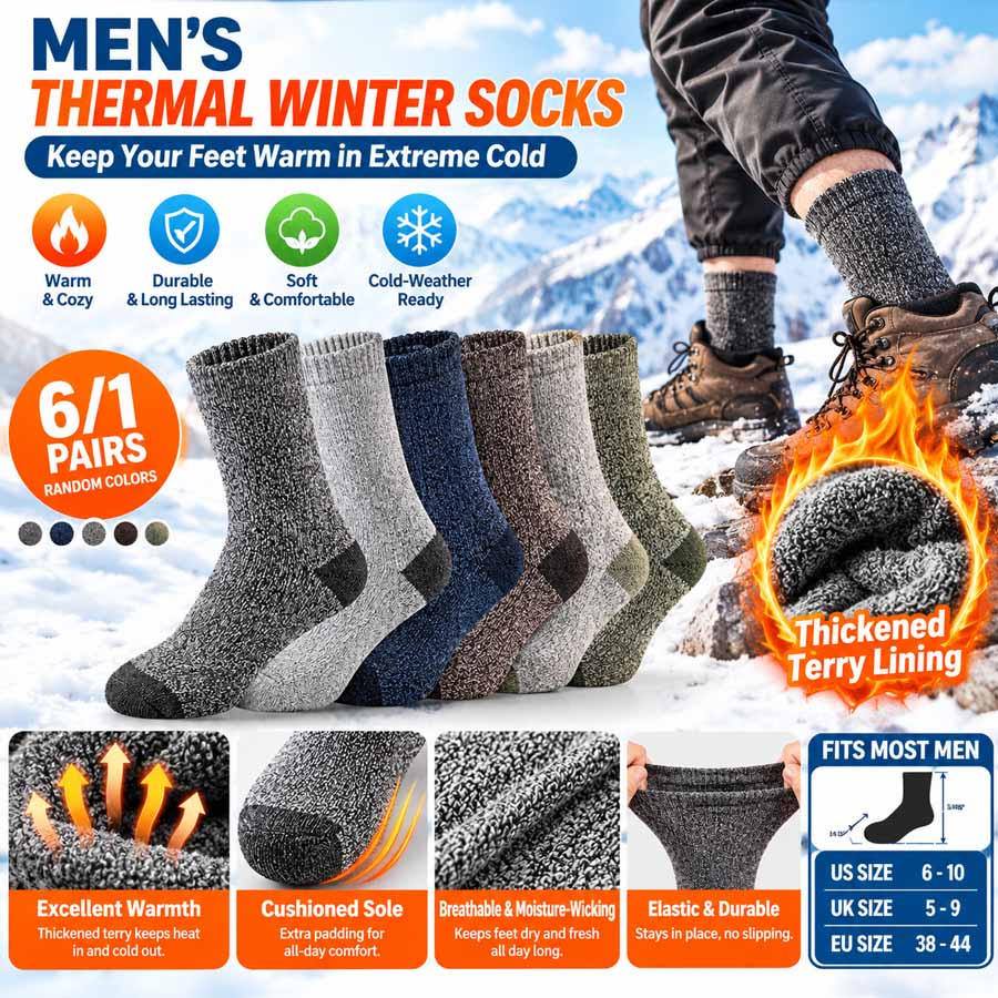 Cycling Fishing Hiking Winter  - Fishing Socks recension och pris