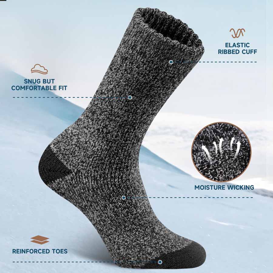 Cycling Fishing Hiking Winter  - Fishing Socks recension och pris