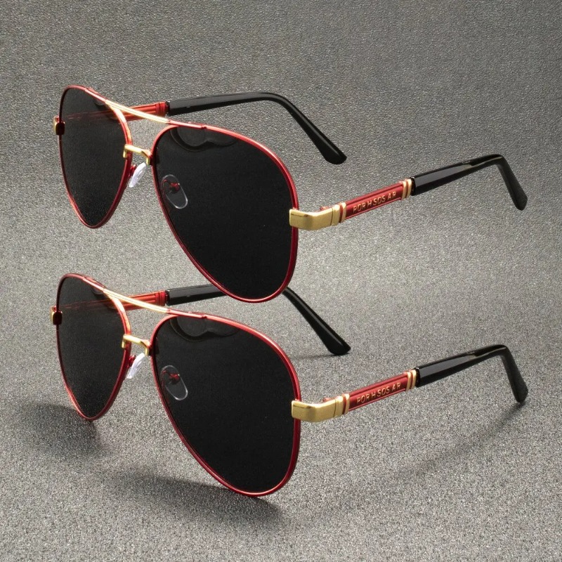 1/2PCS Retro Polarized Sunglas - Fishing Sunglasses Polarized recension och pris