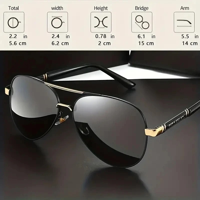 1/2PCS Retro Polarized Sunglas - Fishing Sunglasses Polarized recension och pris