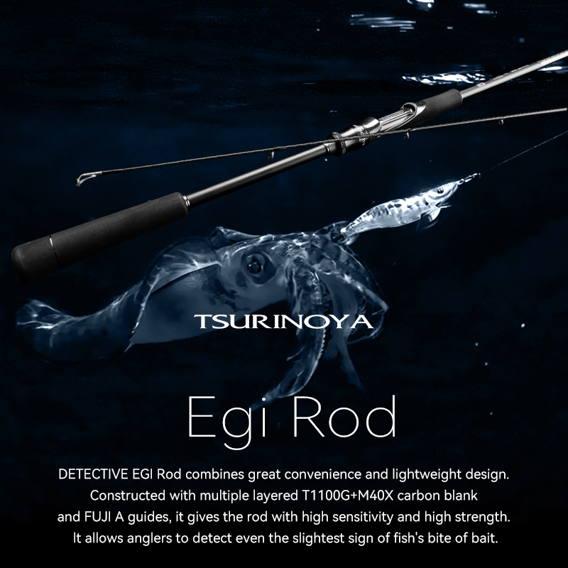 TSURINOYA Inshore EGI Rod DETE - Kastking Reel Zephyr recension och pris