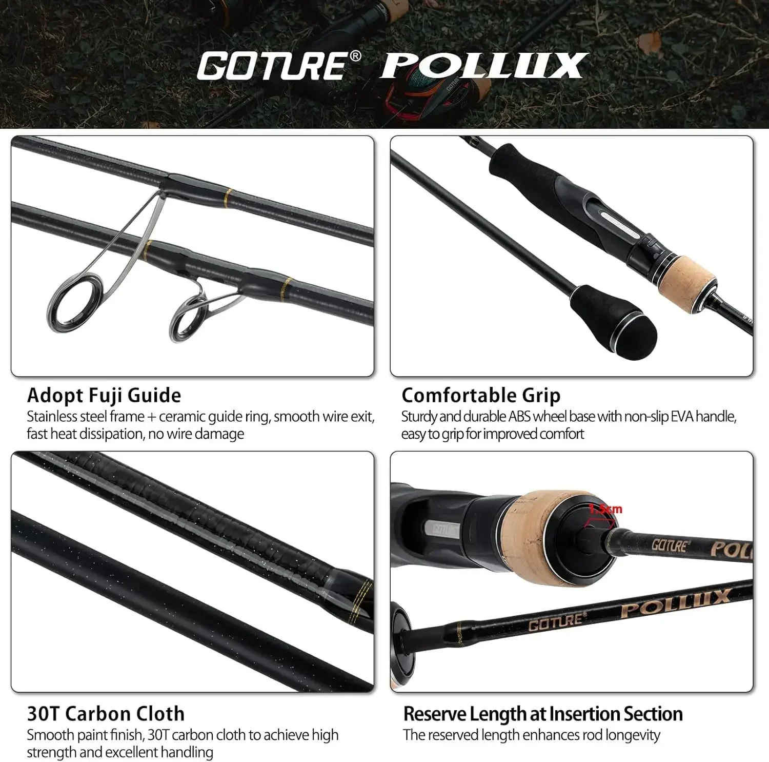 Goture Pollux 1.83M Slow Jiggi - Kastking Reel Zephyr recension och pris